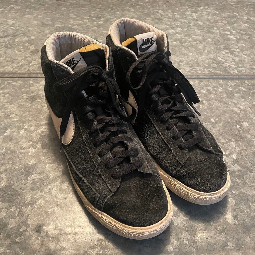 Nike Blazer Mid Premium Vintage 2014 High Top Mens 9 Sneakers Shoes 638261-011